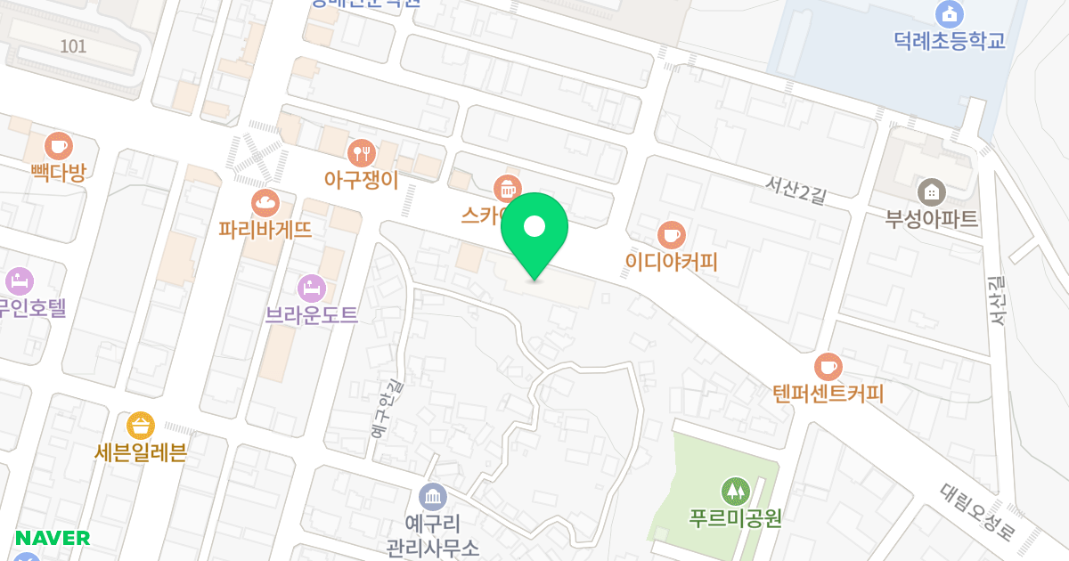 광양스카이뷰 위치 지도 - 전라남도 광양시 광양읍 대림오성로 52