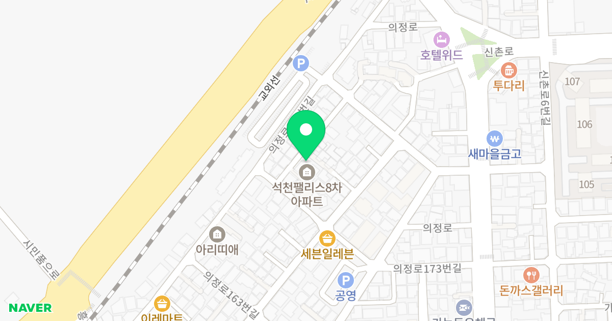 (673-31) 위치 지도 - 경기도 의정부시 의정로173번길 42-16