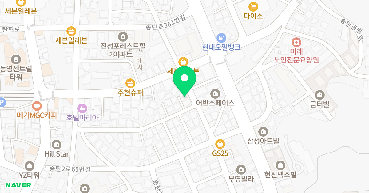 지산동 850-30 도시형생활주택 위치 지도 - 경기도 평택시 송탄2로 73