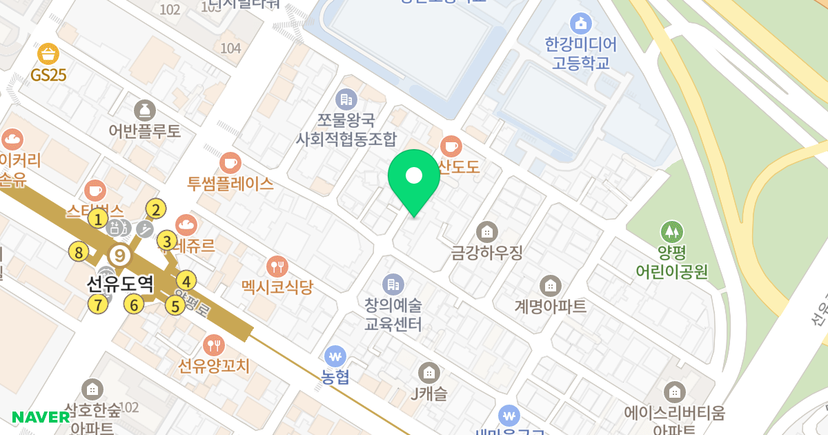 제이디빌 위치 지도 - 서울특별시 영등포구