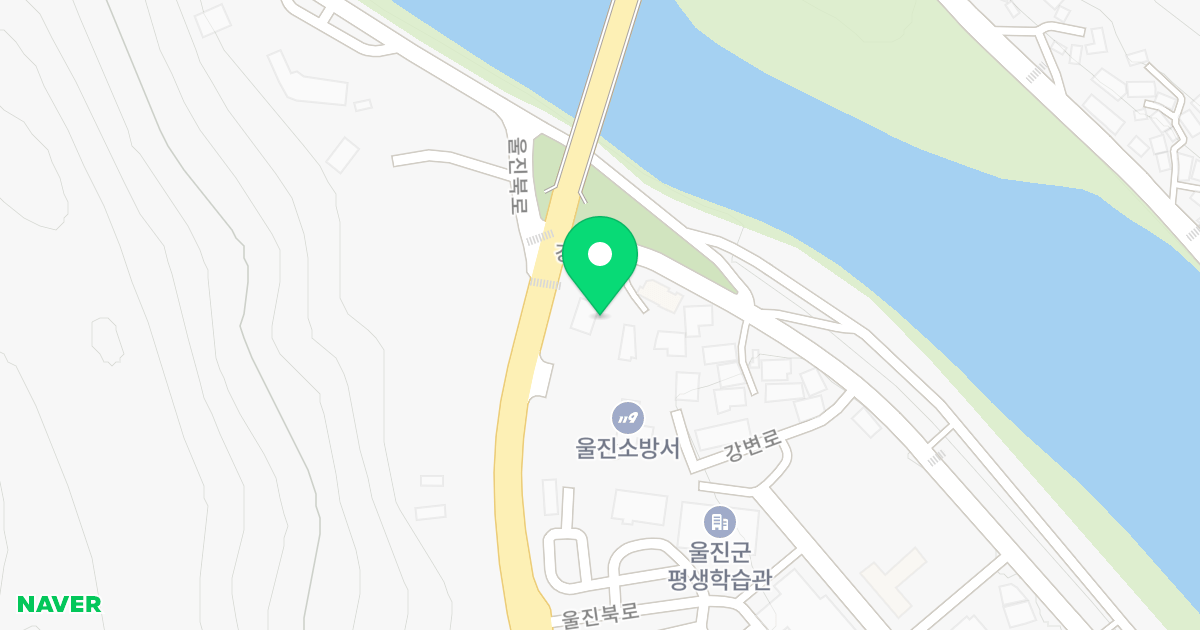 여유로움 위치 지도 - 경상북도 울진군 울진읍