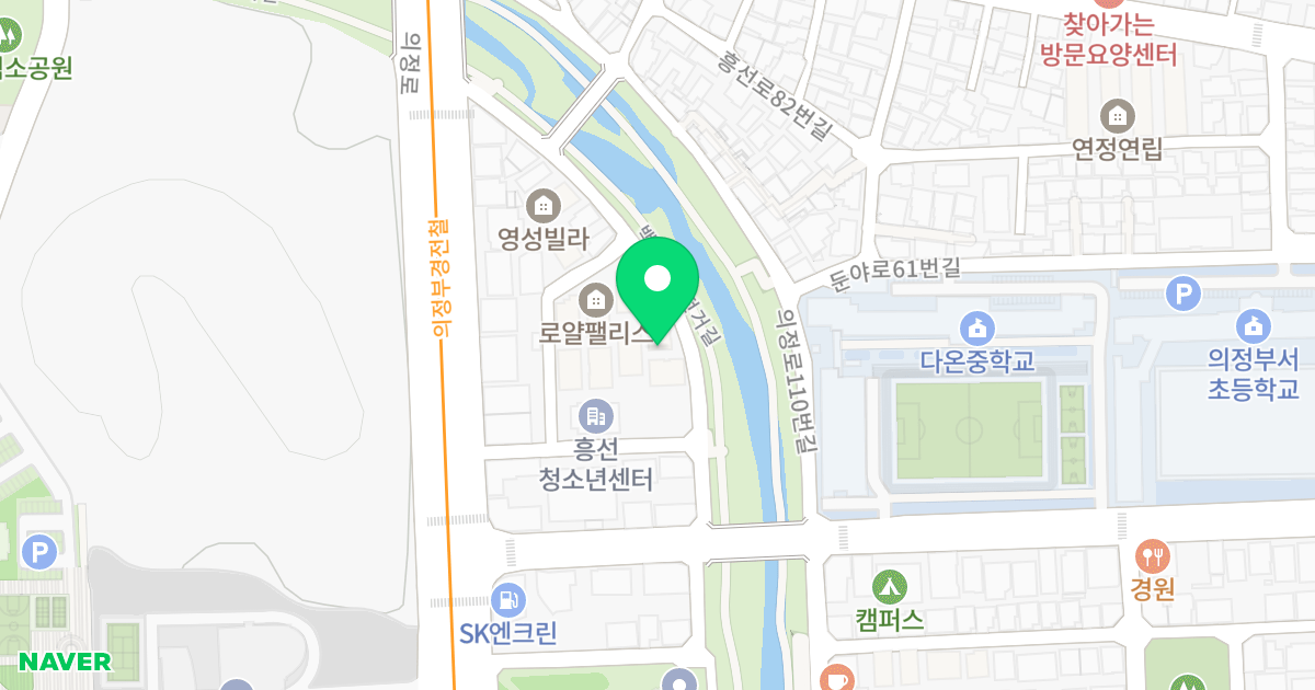 스타팰리스 위치 지도 - 경기도 의정부시 의정로104번길 26