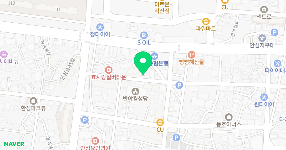 해성미가아파트 위치 지도 - 대구광역시 동구 경안로109길 32