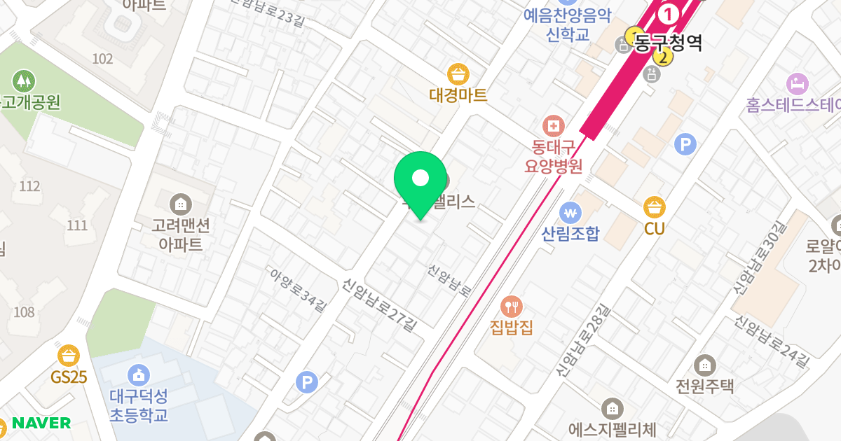 (330-6) 위치 지도 - 대구광역시 동구 아양로34길 29
