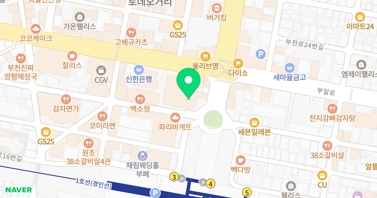 해태쇼핑 위치 지도 - 경기도 부천시 원미구  11