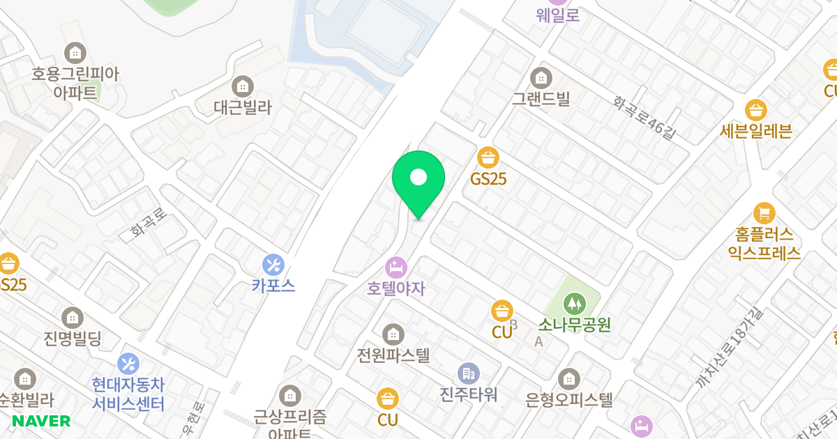 BK힐타운 화곡 위치 지도 - 서울특별시 강서구 화곡로 248-18