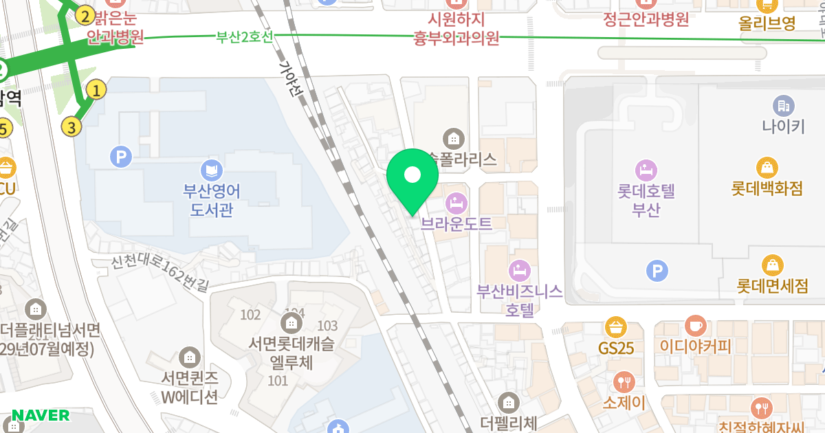 동진빌 위치 지도 - 부산광역시 부산진구 가야대로750번길 22