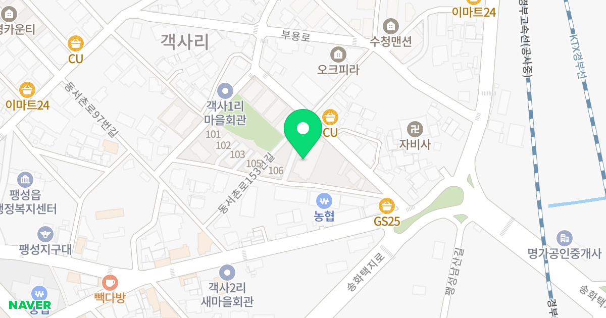 (81-3) 위치 지도 - 경기도 평택시 팽성읍 동서촌로129번길 11