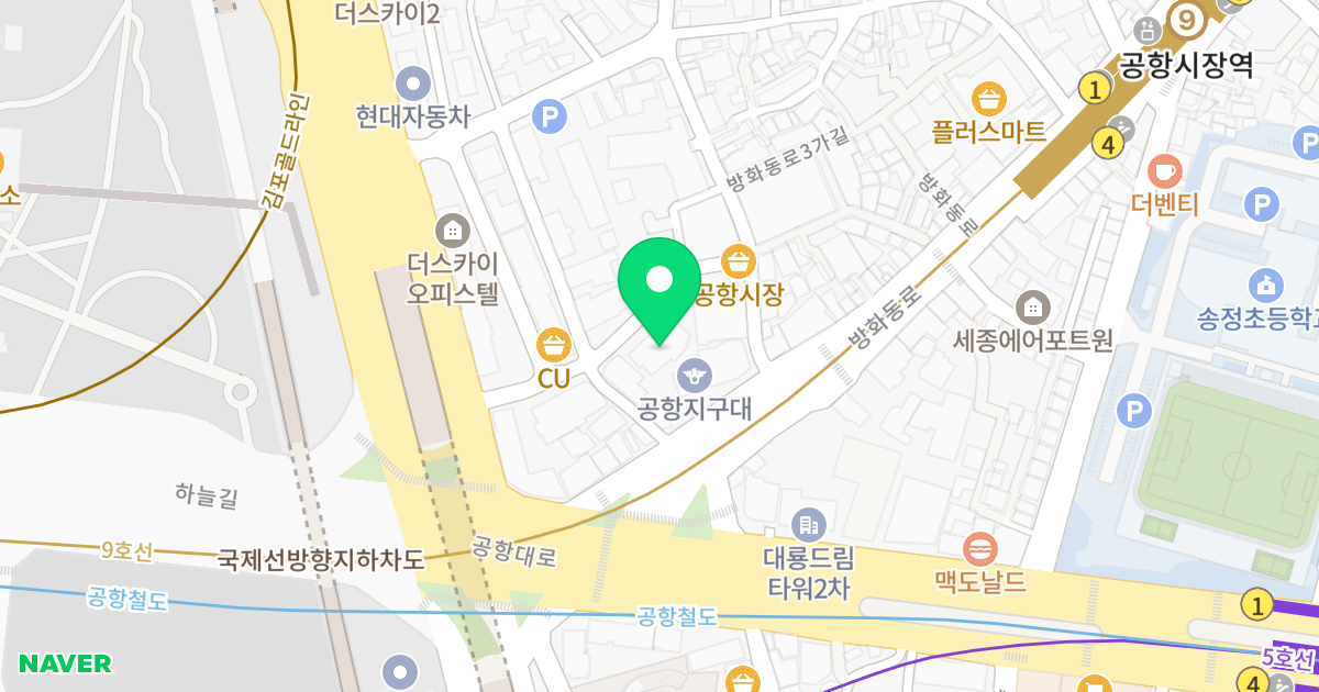 벤처오피스텔 위치 지도 - 서울특별시 강서구 개화동로31길 16