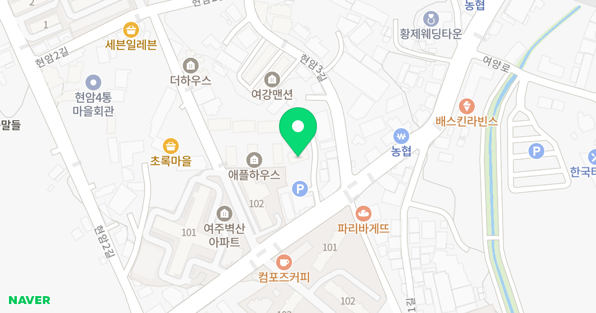 드림캐슬 위치 지도 - 경기도 여주시 도예로 45-2