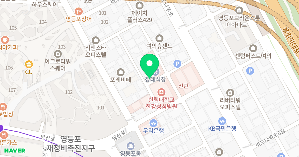 (94-420) 위치 지도 - 서울특별시 영등포구 버드나루로7길 12-8