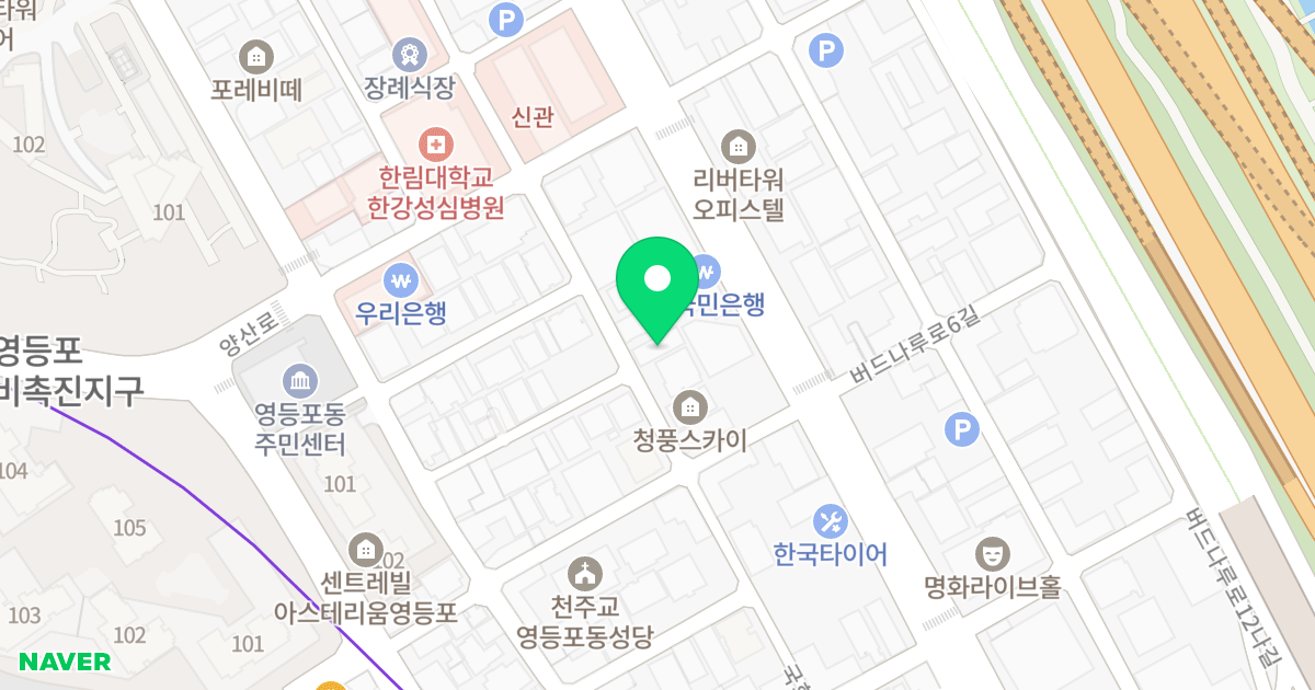 (94-314) 위치 지도 - 서울특별시 영등포구 국회대로56길 33-1