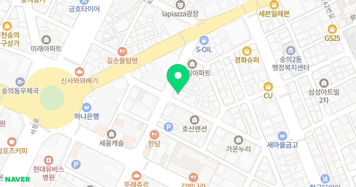 비바시티 위치 지도 - 인천광역시 미추홀구 독배로492번길 24