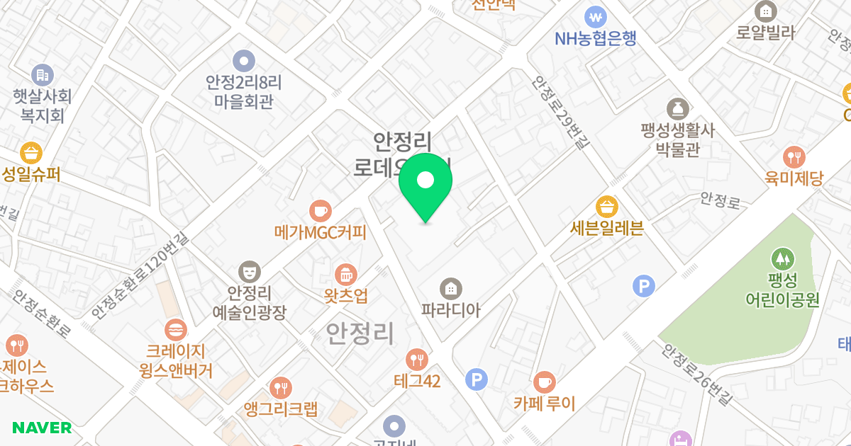 맥심험프리스 위치 지도 - 경기도 평택시 팽성읍 안정로13번길 36