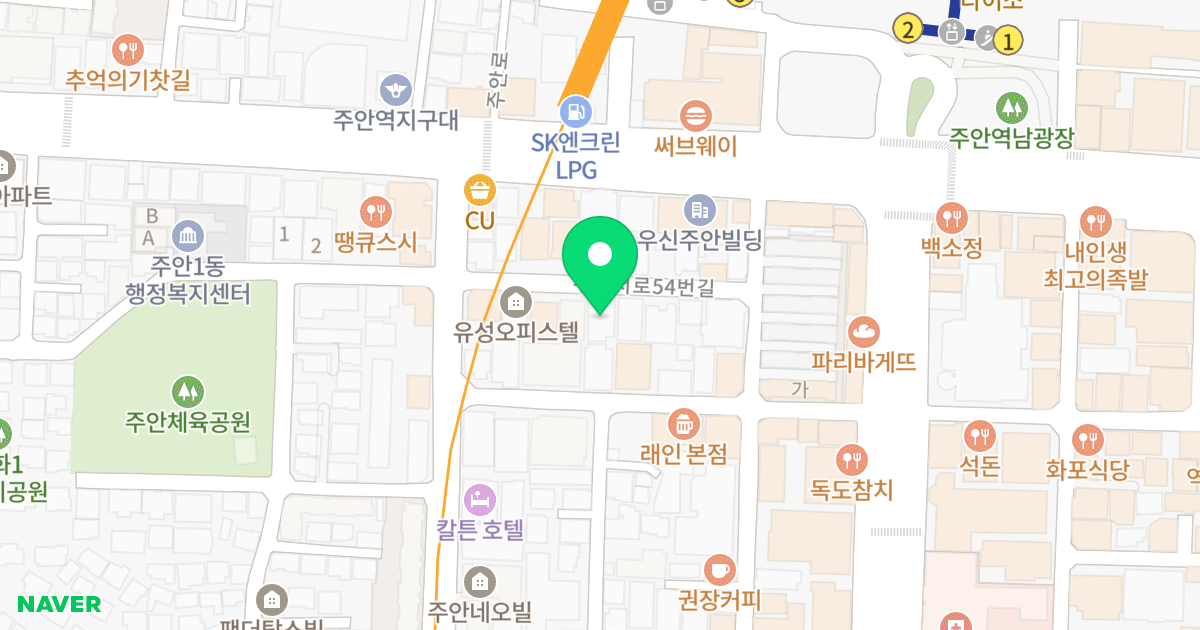 청도원룸텔 위치 지도 - 인천광역시 미추홀구  14