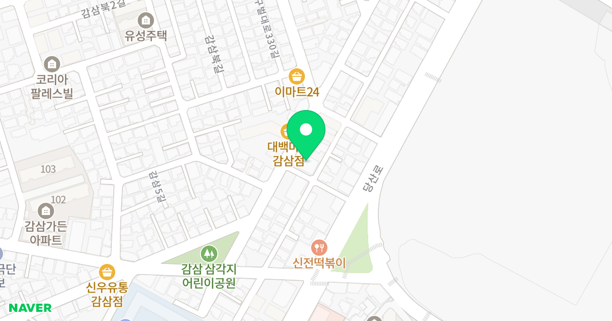 (119-2) 위치 지도 - 대구광역시 달서구 달구벌대로332길 77