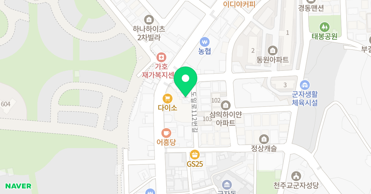 (1656-17) 위치 지도 - 경기도 시흥시 도일로112번길 5-7