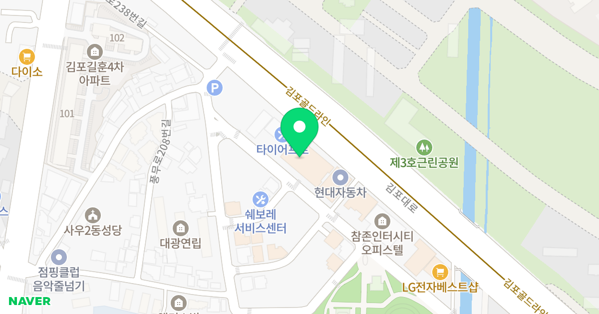 풍무역 봄 빌딩 위치 지도 - 경기도 김포시 유현로237번길 88