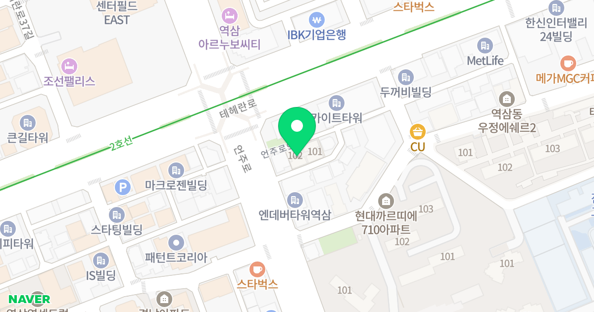 우림루미아트2 위치 지도 - 서울특별시 강남구 언주로90길 4