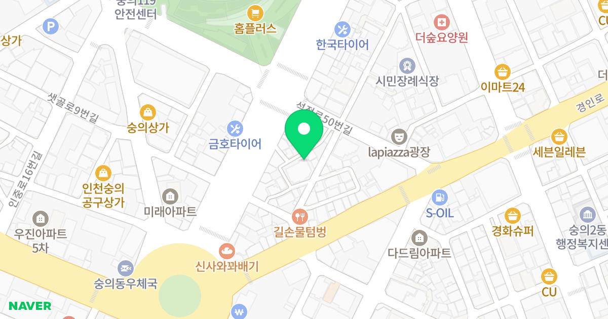 소노하임 위치 지도 - 인천광역시 미추홀구  11