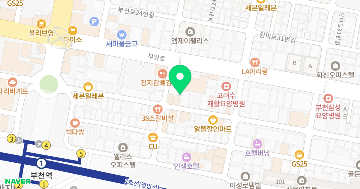나린카운티 위치 지도 - 경기도 부천시 원미구  11