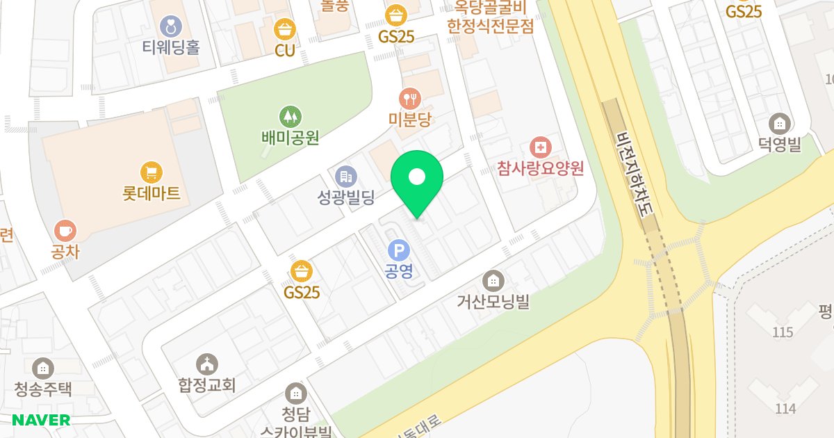 모드니에 블루 위치 지도 - 경기도 평택시 평택5로34번길 112