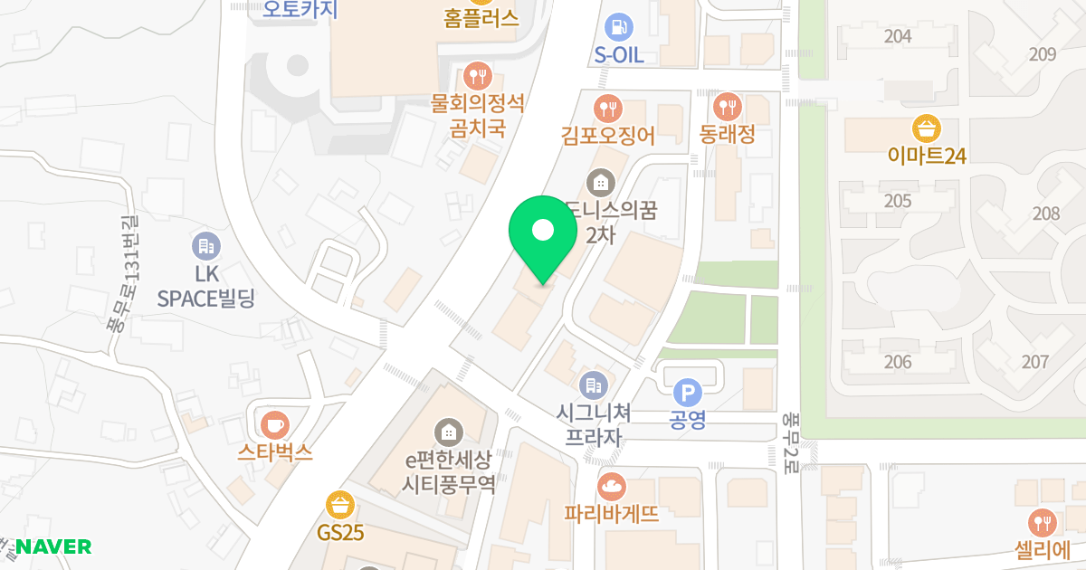 재인구겐하임 위치 지도 - 경기도 김포시 양도로19번길 19