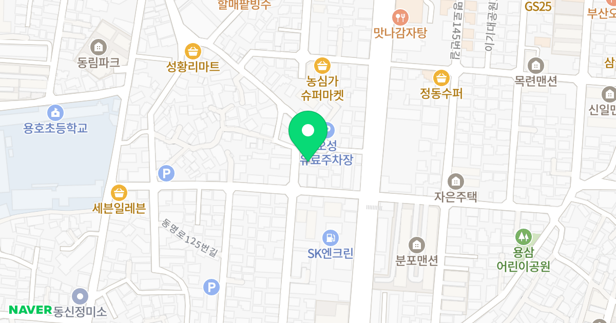 케렌시아 위치 지도 - 부산광역시 남구 동명로131번길 64