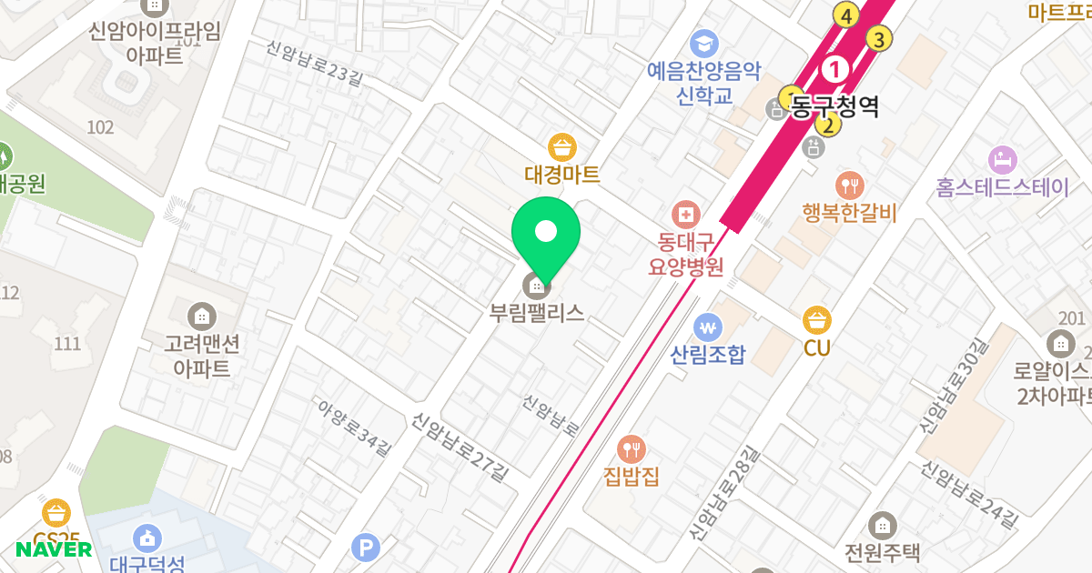 (330-4) 위치 지도 - 대구광역시 동구 아양로34길 25