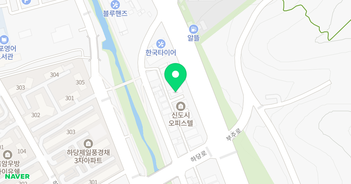 수정오피스텔 위치 지도 - 전라남도 목포시 하당로311번길 10