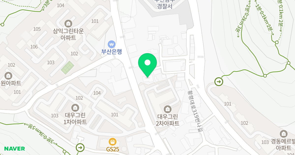 예원하이츠빌라2차 위치 지도 - 부산광역시 남구 황령대로319번나길 41-11