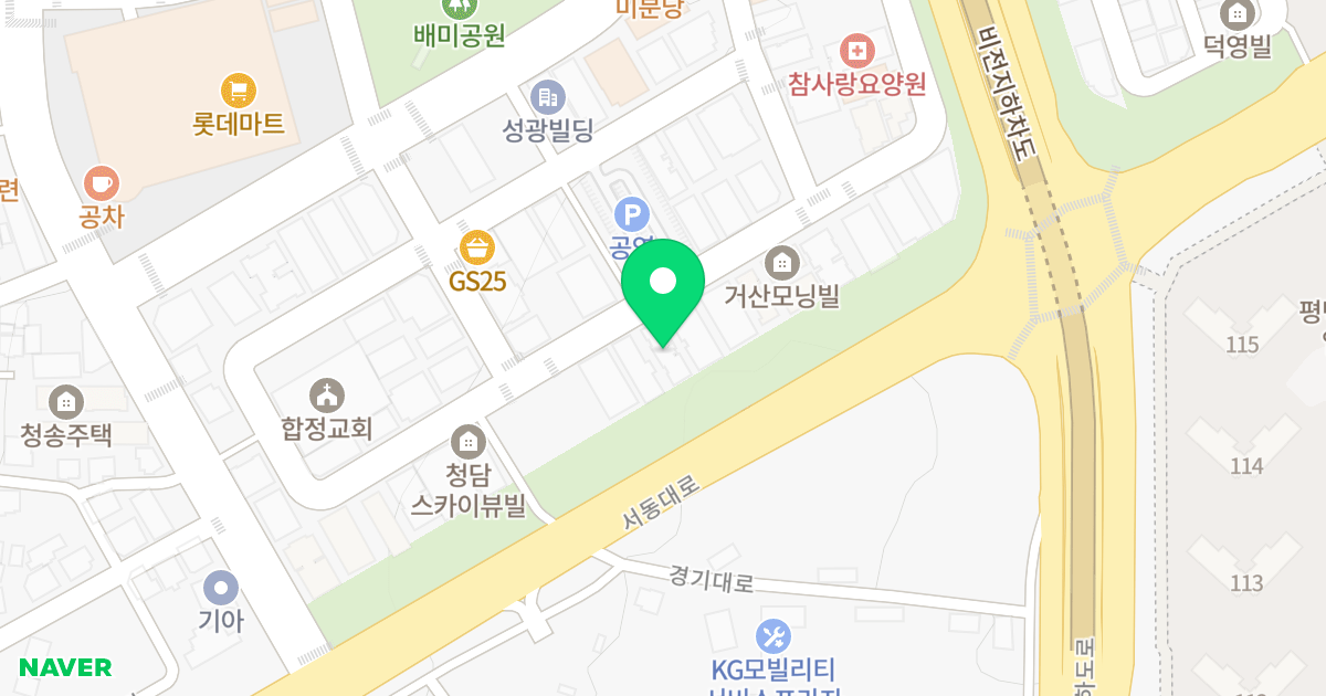모드니에 그린 위치 지도 - 경기도 평택시 평택5로34번길 69