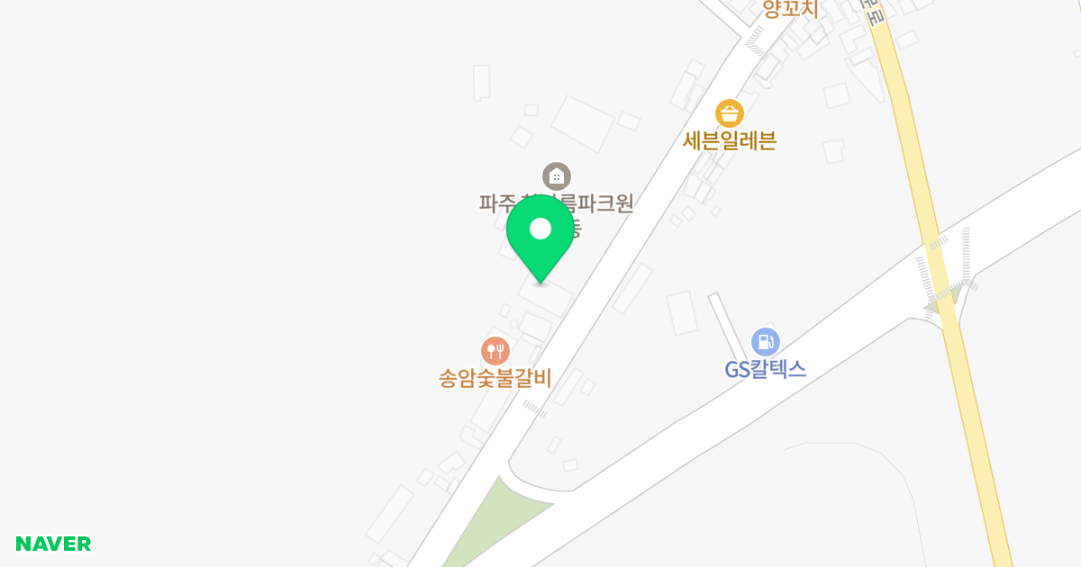 파주 한아름 파크원 오피스텔 3단지 위치 지도 - 경기도 파주시 파주읍 우계로 9