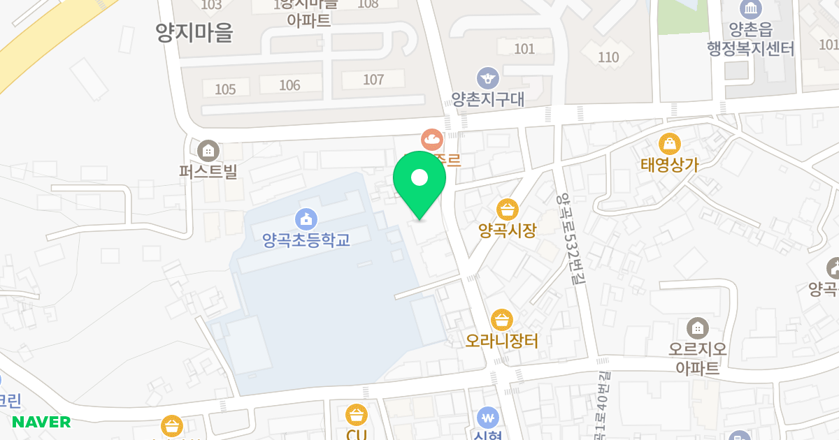 지오헤스티아 위치 지도 - 경기도 김포시 양촌읍 양곡1로 59