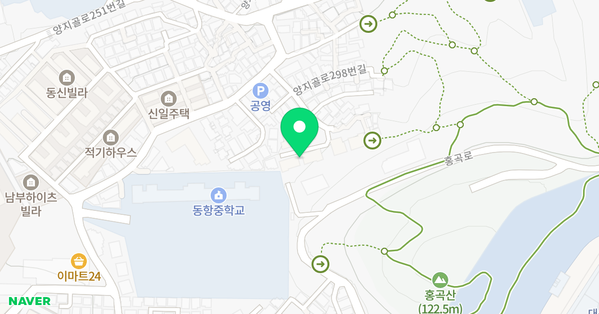 다움더스카이라인 위치 지도 - 부산광역시 남구