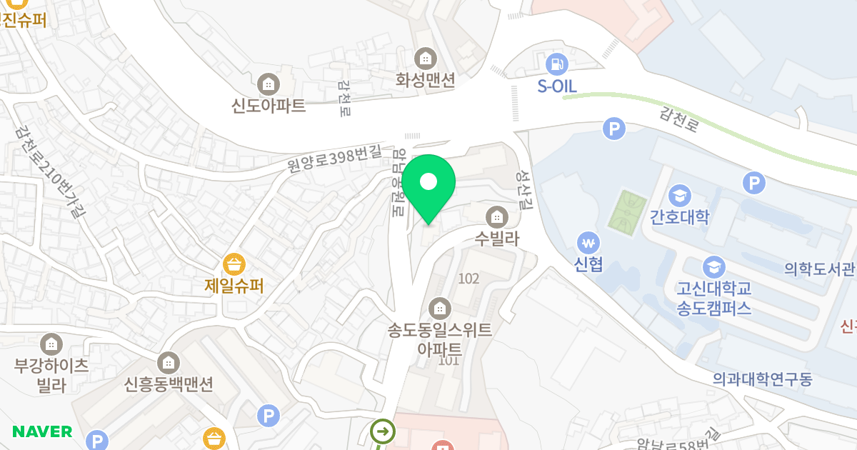 빌라 수 C 위치 지도 - 부산광역시 서구