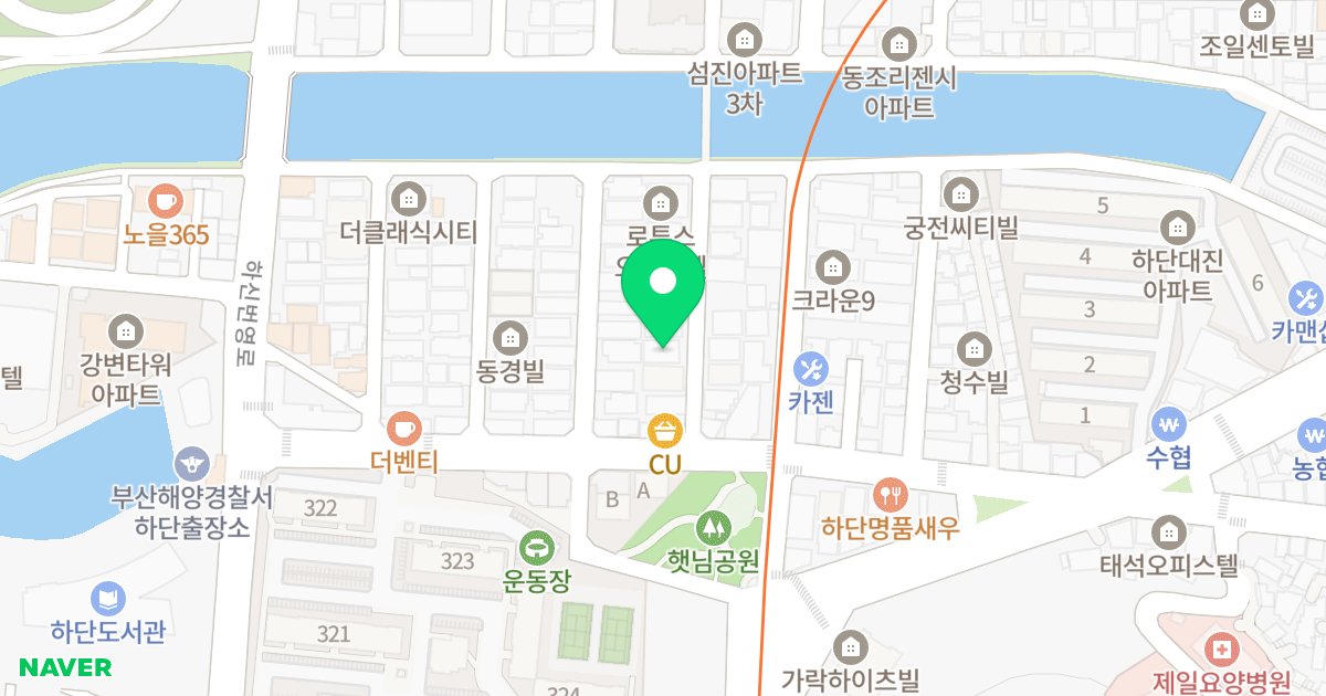 (870-110) 위치 지도 - 부산광역시 사하구 동매로19번길 5