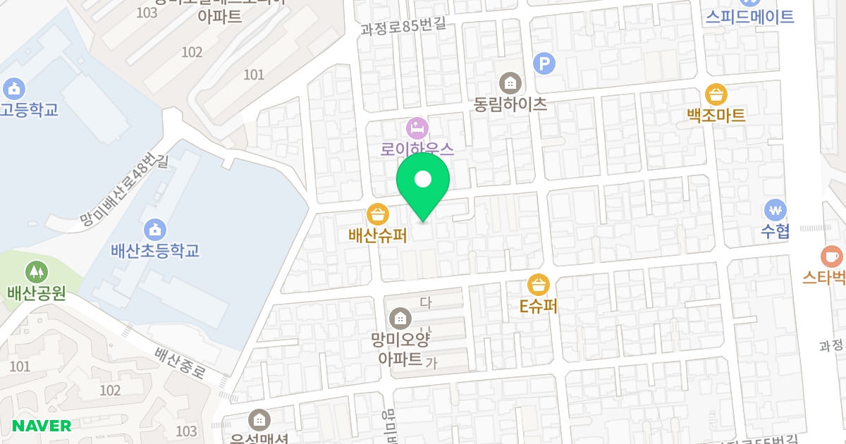 메종39 위치 지도 - 부산광역시 수영구 과정로73번길 41