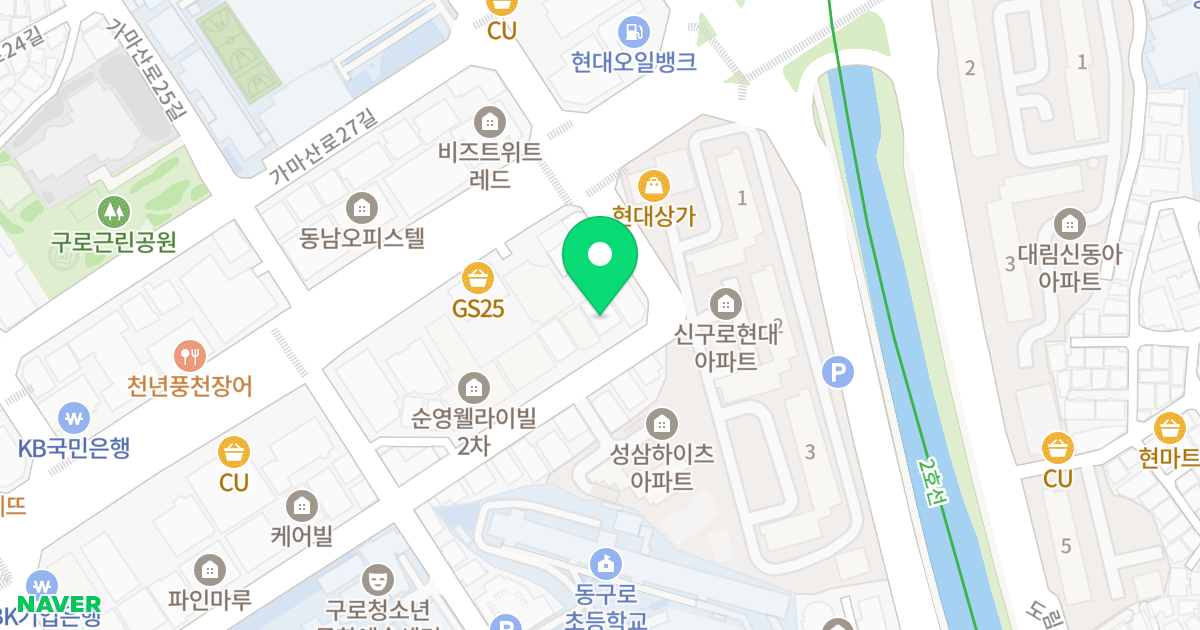 (97-7) 위치 지도 - 서울특별시 구로구 구로중앙로18길 61