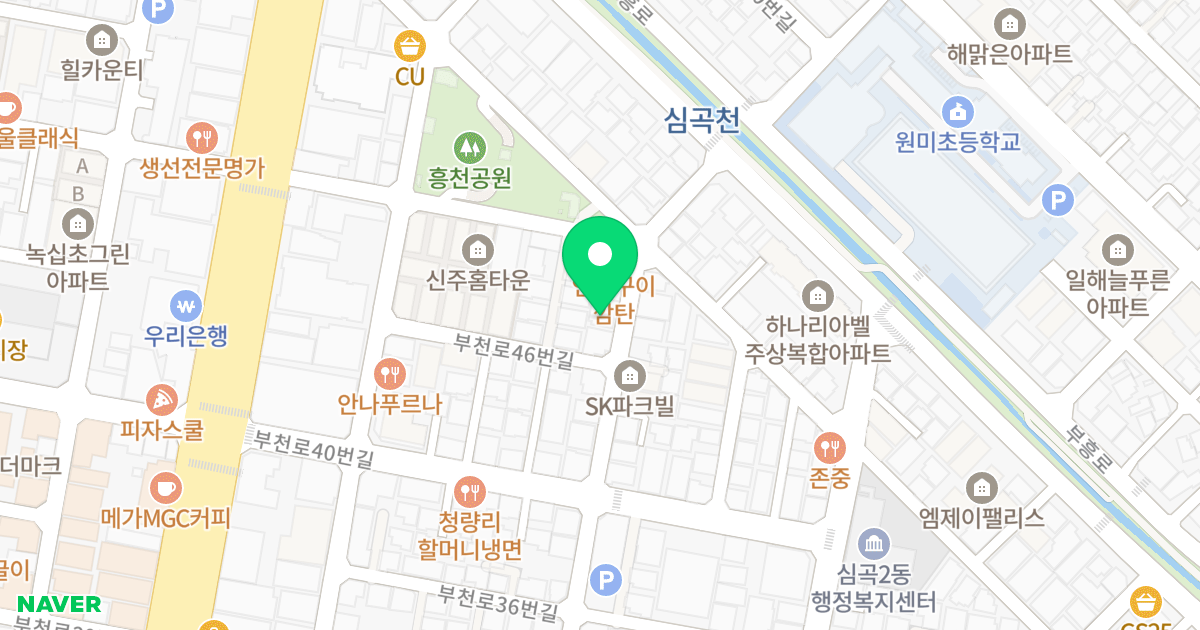 오르지오1차 위치 지도 - 경기도 부천시 원미구  22