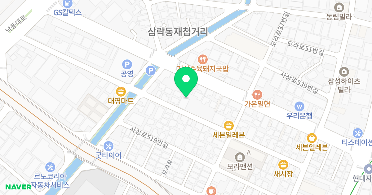 My vill 위치 지도 - 부산광역시 사상구