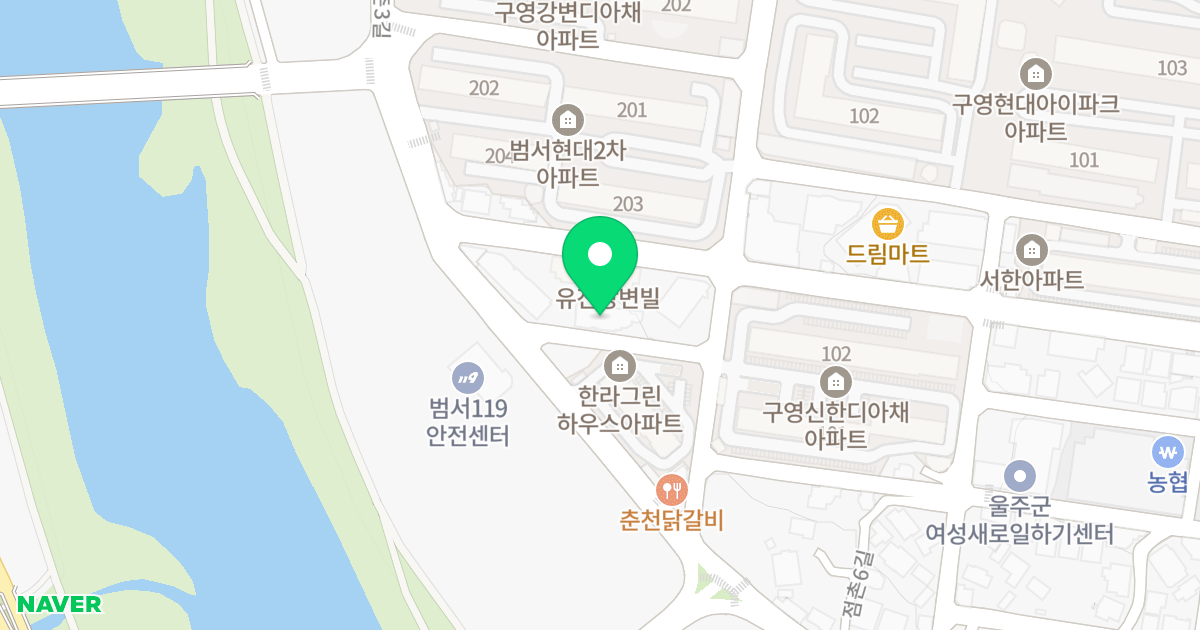 주건축물제1동 위치 지도 - 울산광역시 울주군 범서읍 점촌5길 51-14