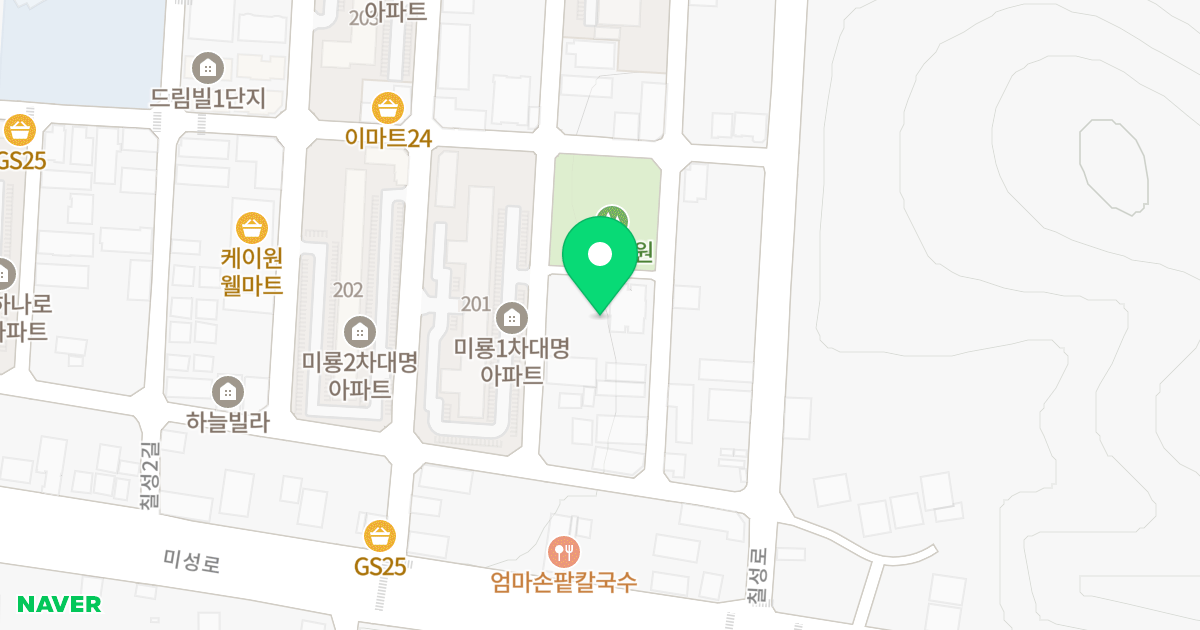 해강솔비앙 미룡시티2차 위치 지도 - 전북특별자치도 군산시