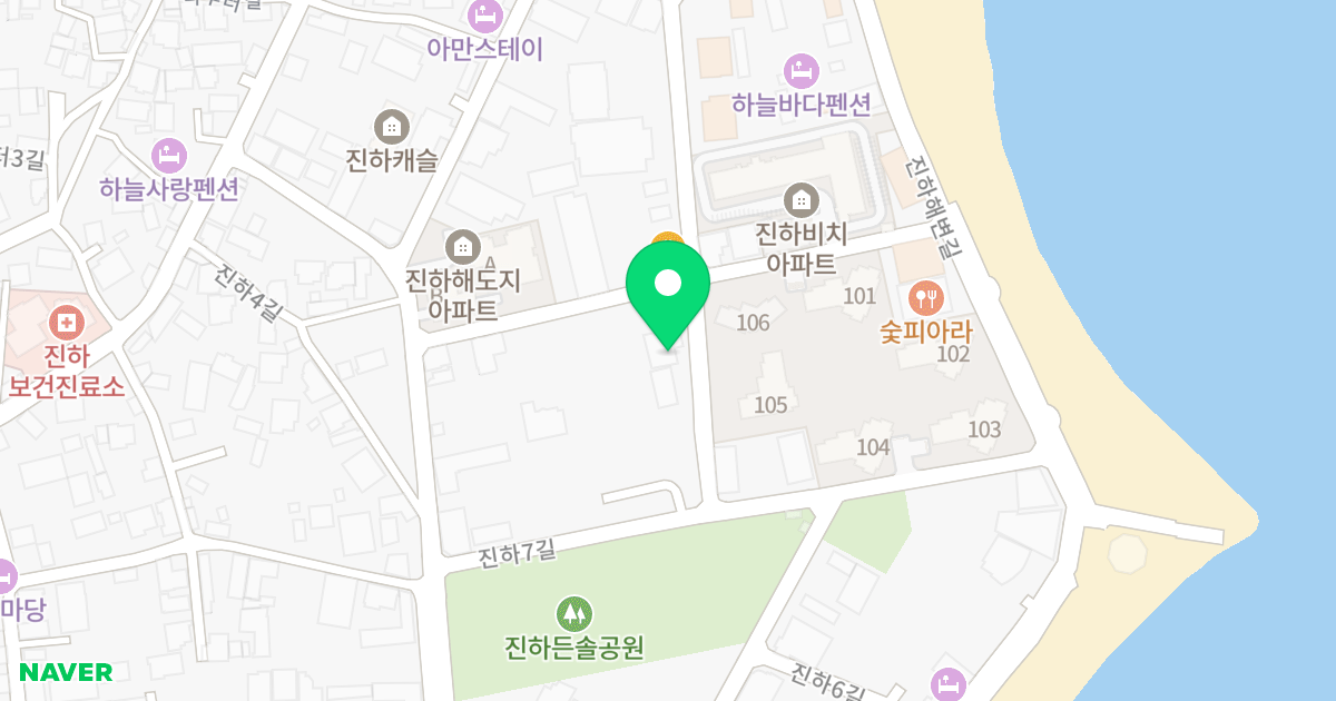 태담 휴먼빌 위치 지도 - 울산광역시 울주군 서생면