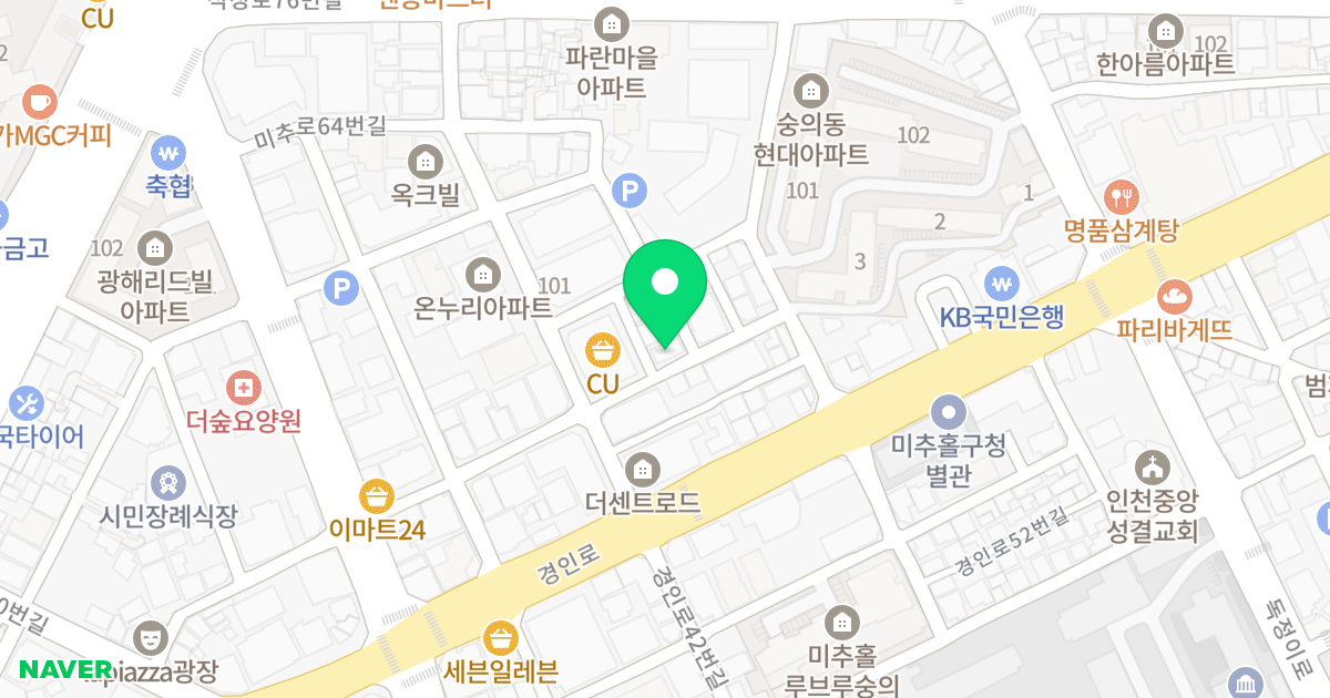 (147-58) 위치 지도 - 인천광역시 미추홀구 미추로46번길 31-1