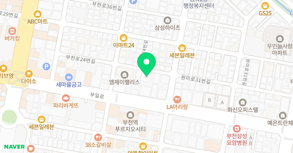 더원스테이트 위치 지도 - 경기도 부천시 원미구  38