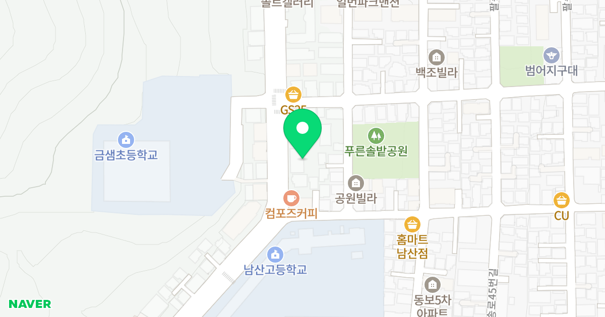 (980-5) 위치 지도 - 부산광역시 금정구 금샘로 520