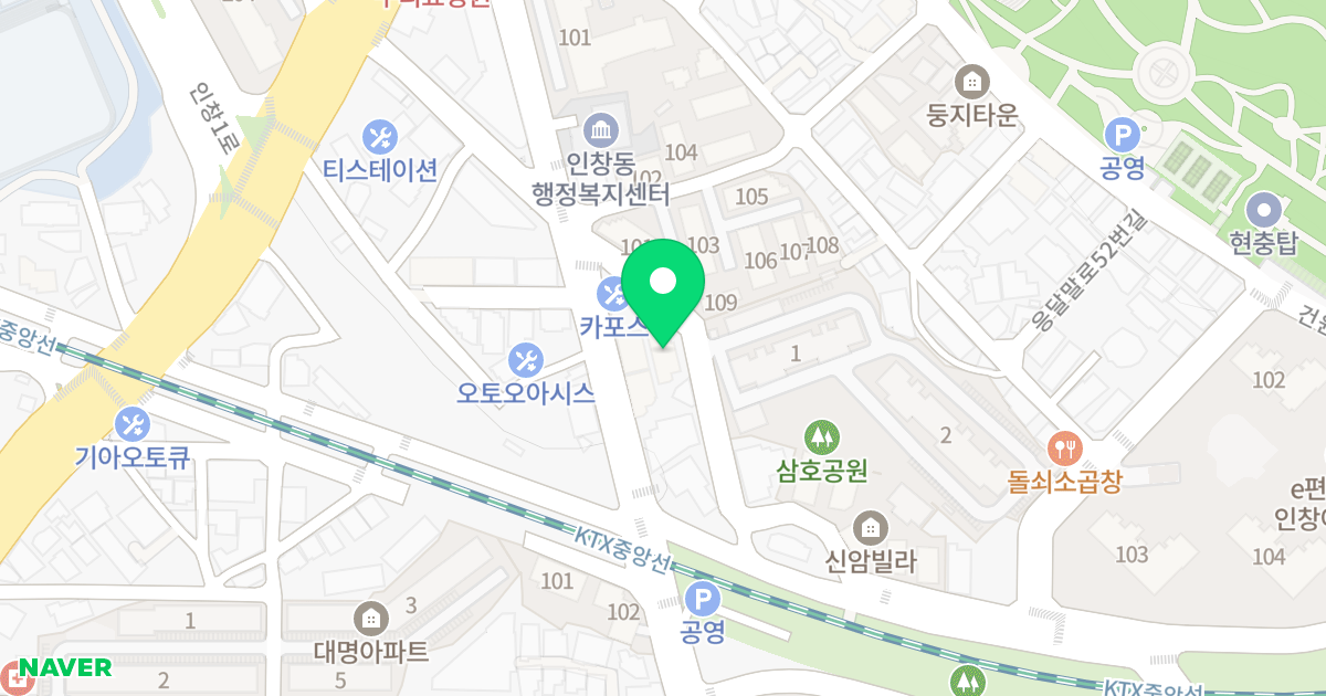 테라팰리스 I 위치 지도 - 경기도 구리시 응달말로40번길 12