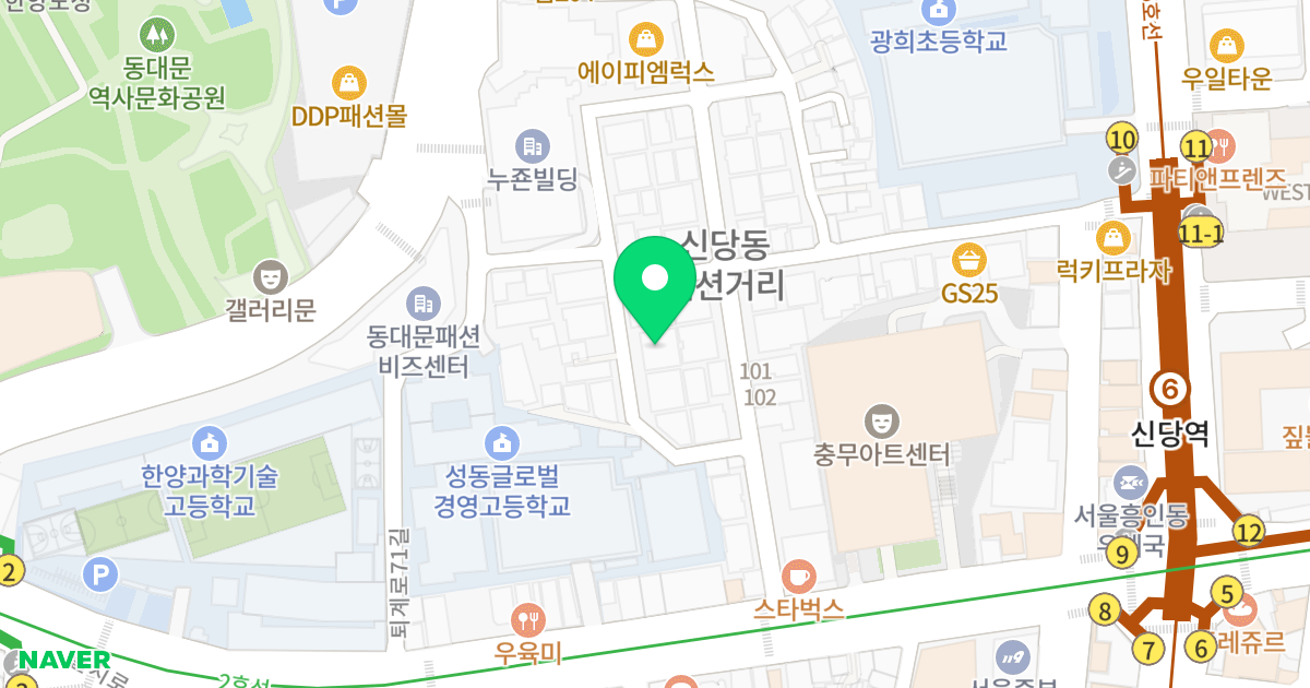 (251-73) 위치 지도 - 서울특별시 중구 퇴계로73가길 18