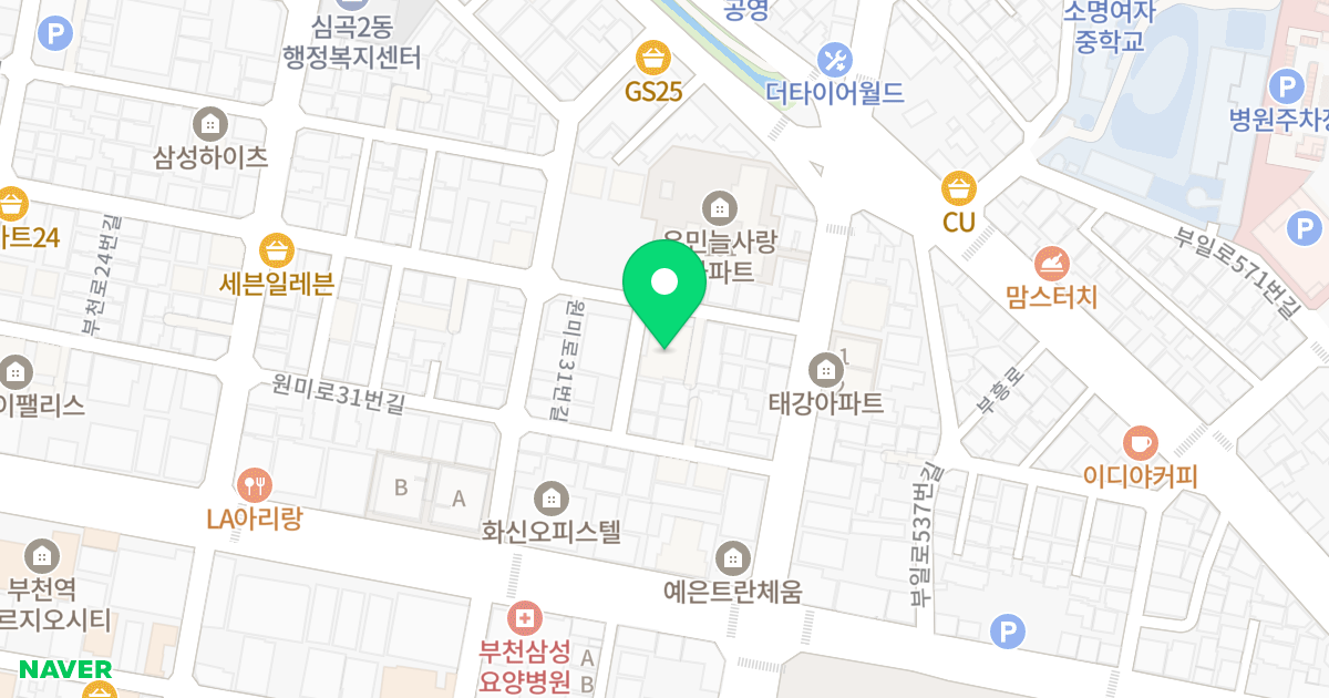 JN팰리스 위치 지도 - 경기도 부천시 원미구  11